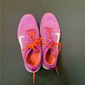 Nike Vibrant Pink and Orange Sneakers